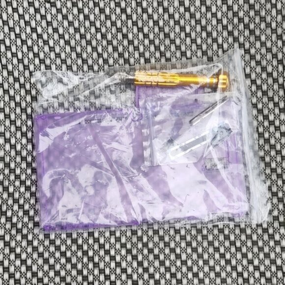 BRAND NEW Nintendo Switch Clear Atomic Purple Housing Case Shell Replacement - Picture 2 of 2